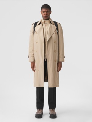 green burberry trench coat