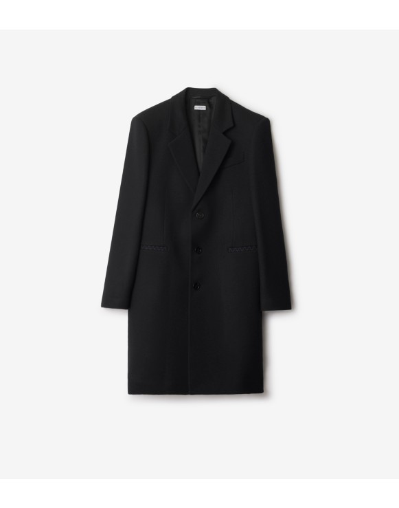 Burberry pea coat mens sale best sale