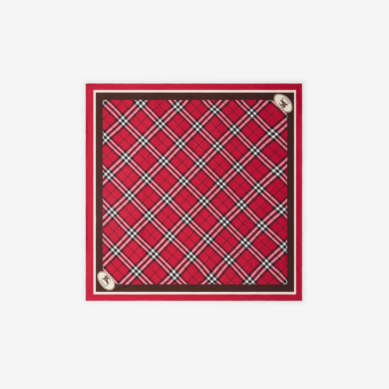 チェック シルクスカーフ (ポスト) | Burberry®公式サイト チェック シルクスカーフ (ポスト) | Burberry®公式サイト