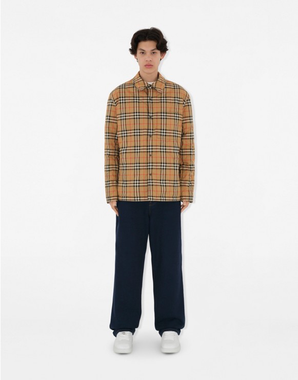 メンズ デザイナーキルティングジャケット | Burberry® 公式サイト メンズ デザイナーキルティングジャケット | Burberry® 公式サイト