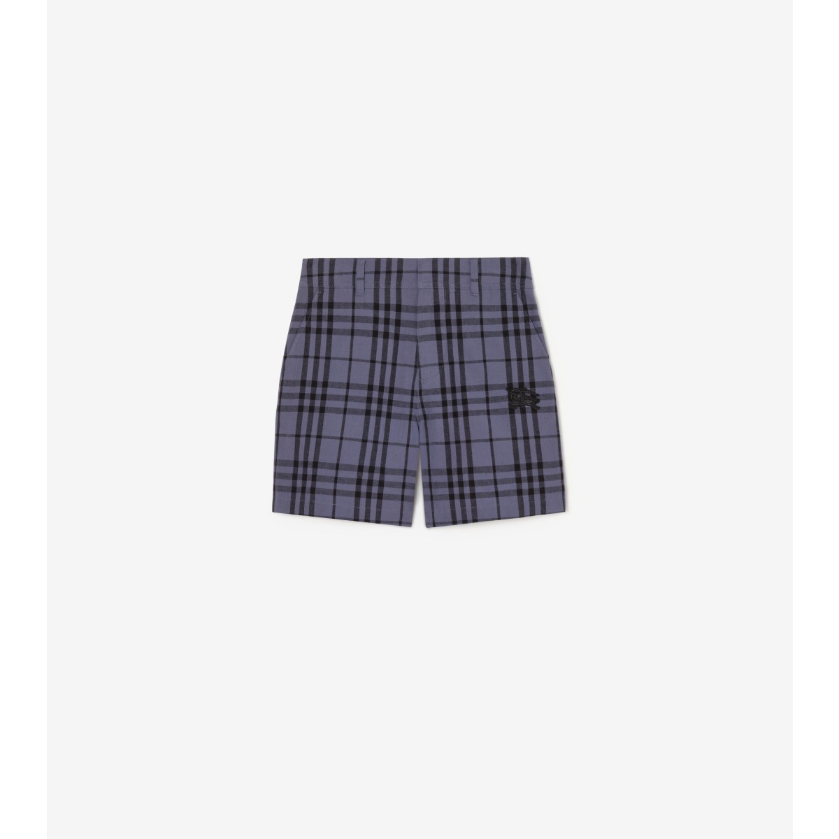  Check Cotton Shorts
