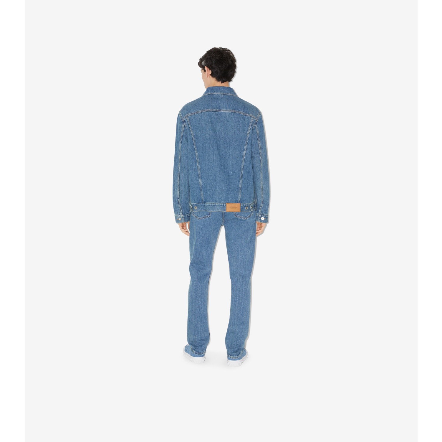 Slim Fit Jeans in Mid blue - Men, Denim