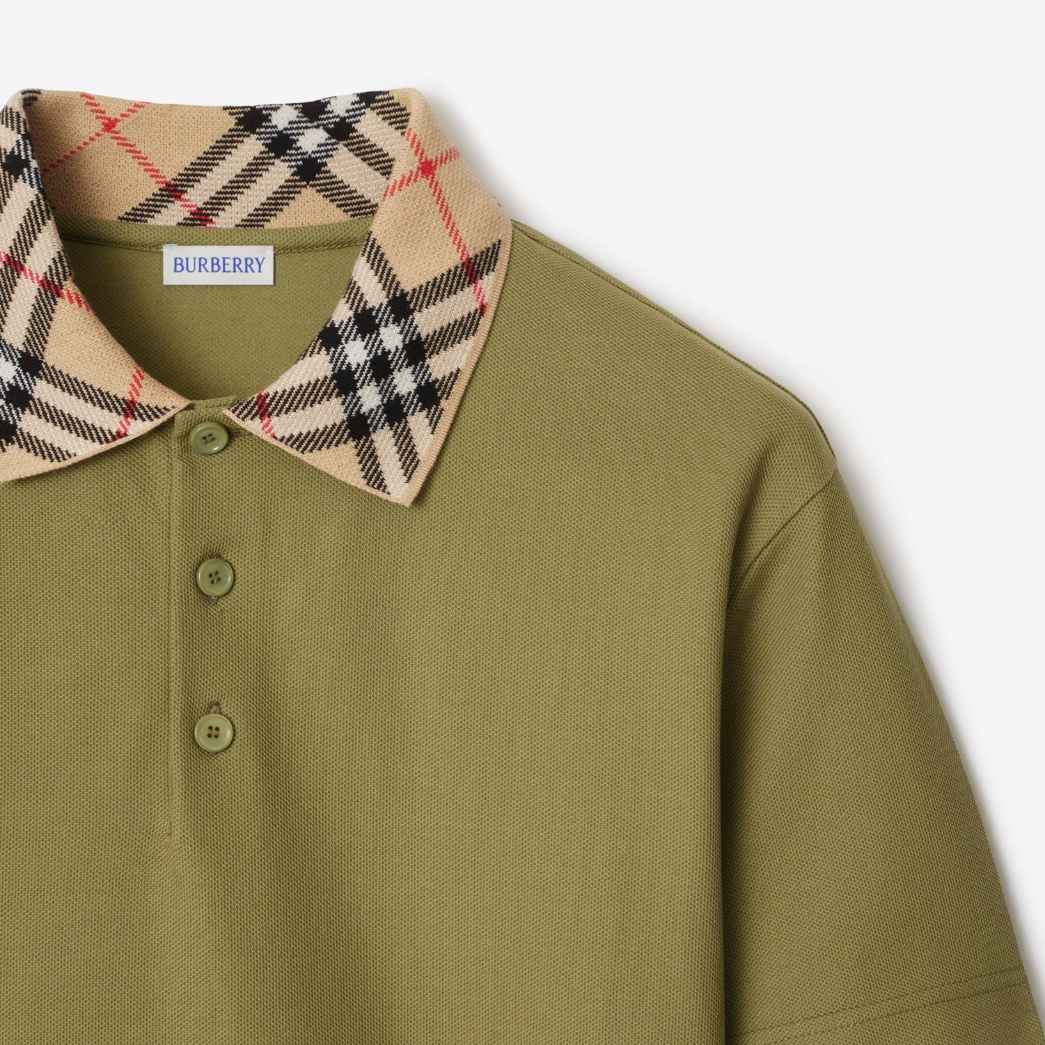 コットン ポロシャツ (エステート) - メンズ | Burberry®公式サイト コットン ポロシャツ (エステート) - メンズ | Burberry®公式サイト