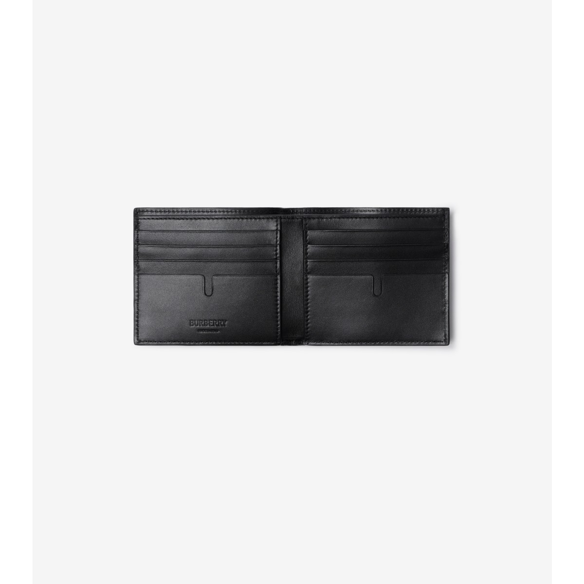  Check Embossed Bifold Wallet