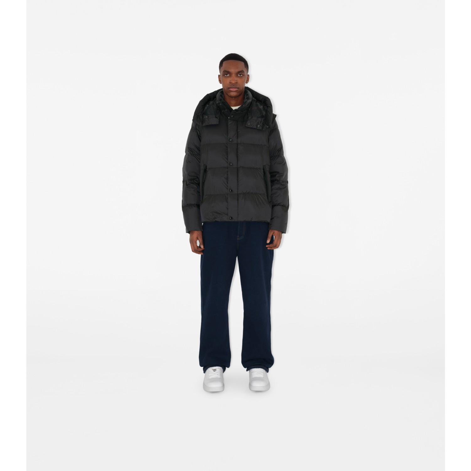 Burberry goose down jacket men's online