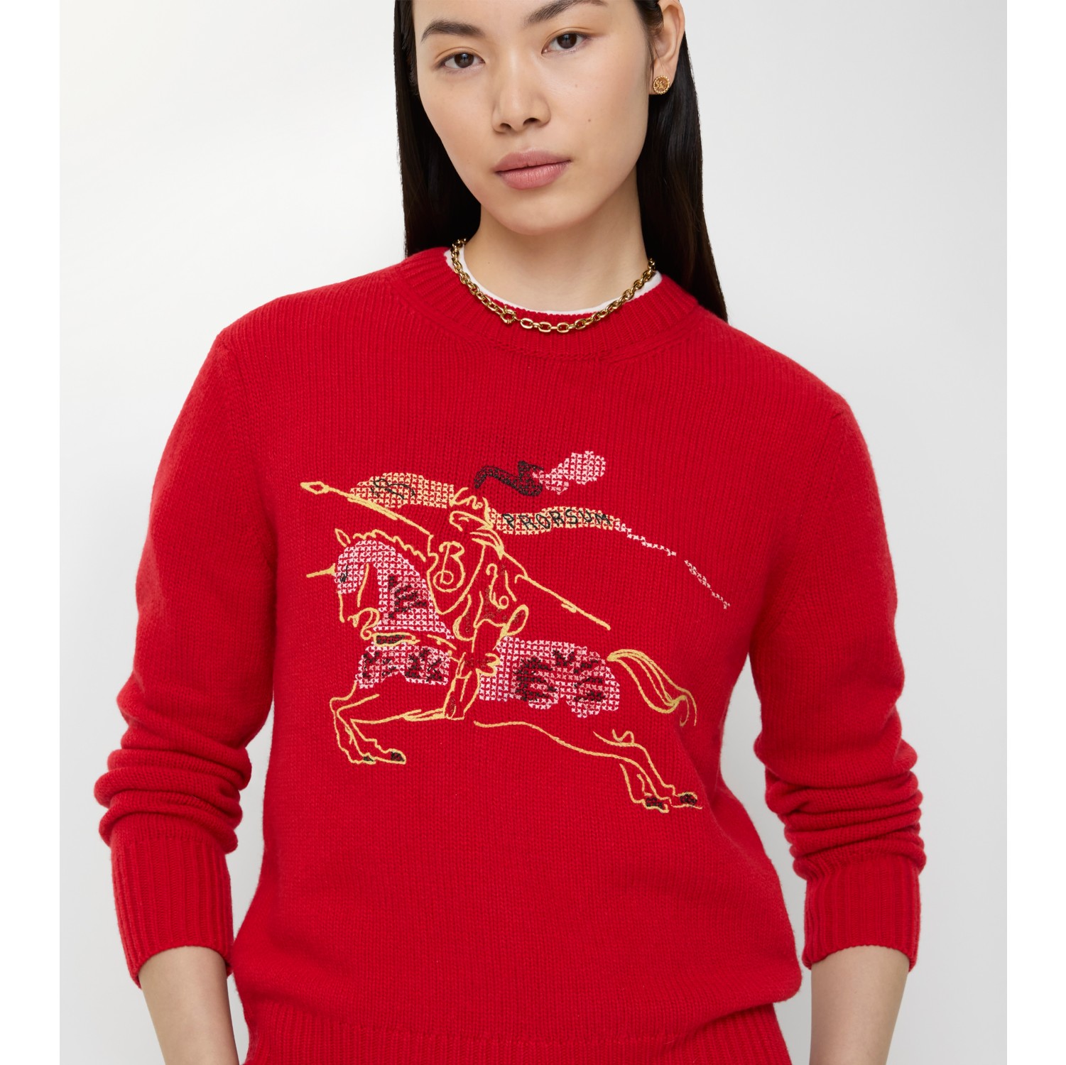 Cross Stitch EKD Wool Cashmere Sweater