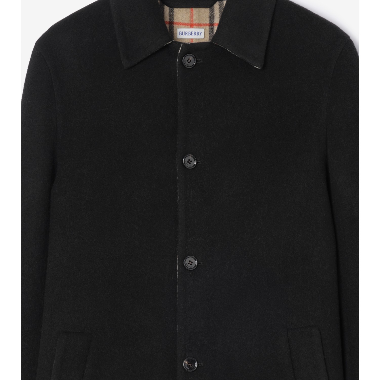 Mid-length Wool Worthing Car Coat