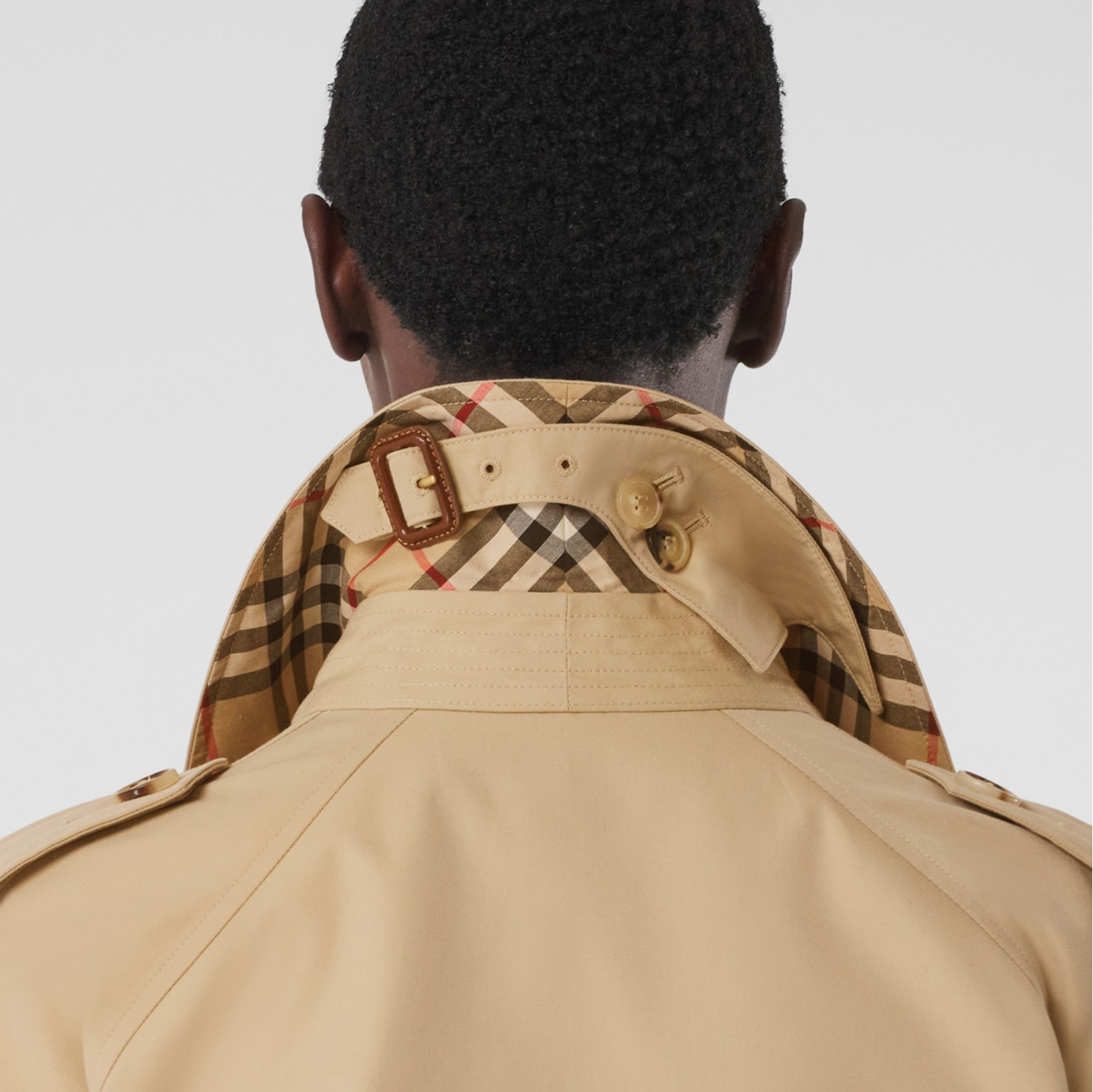 Burberry Minecraft Monogram Motif Waterloo Trench Coat