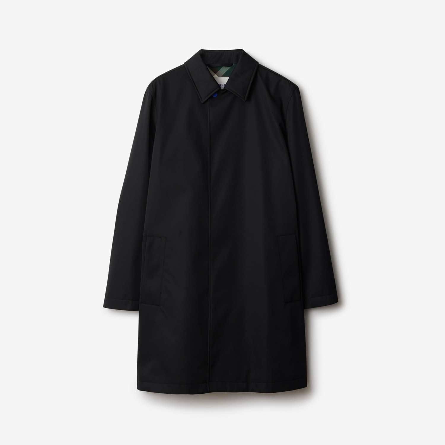 Mid-length Car Coat in Black - Men | Burberry® Official