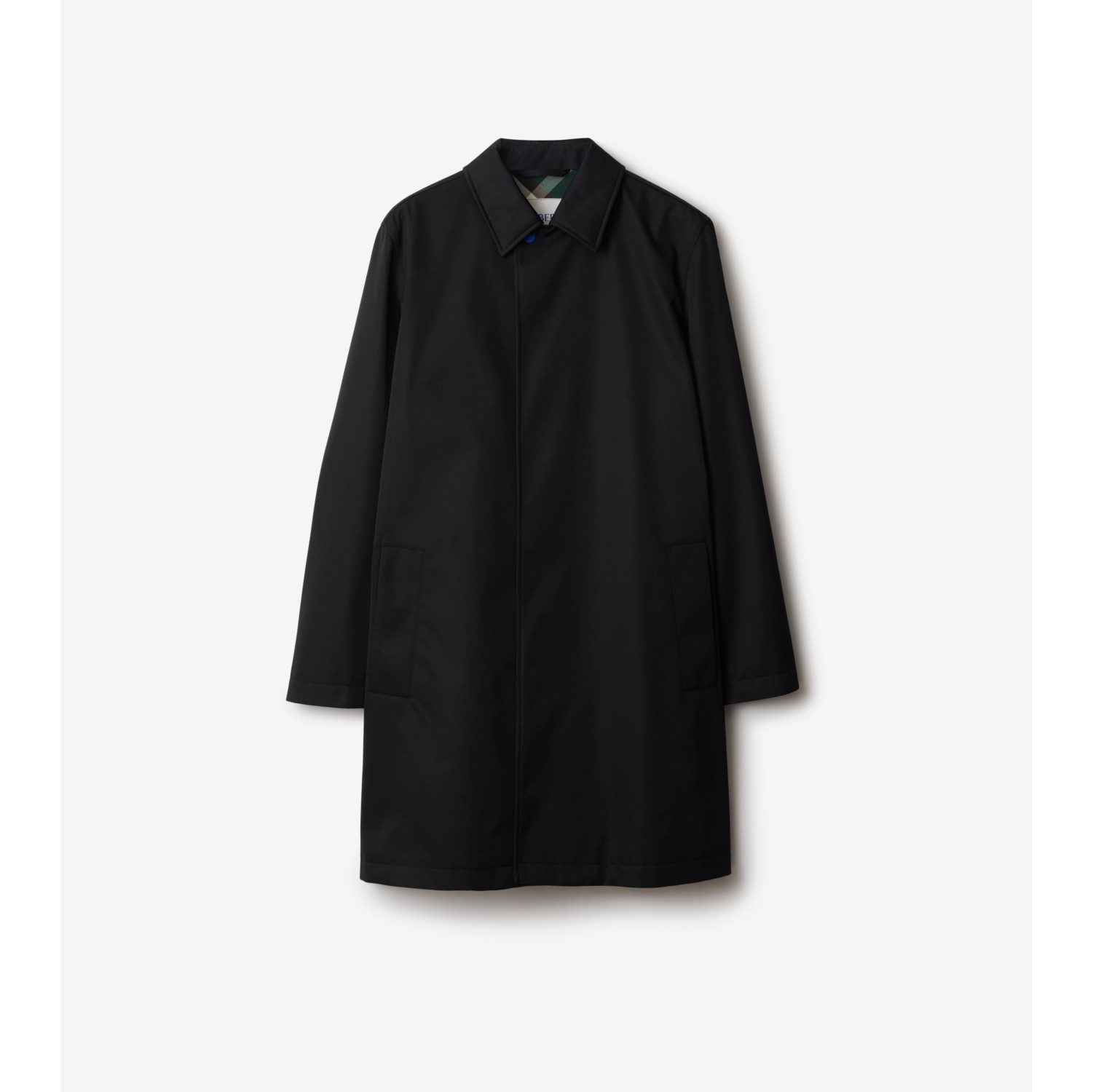 Mid-length Car Coat in Black - Men | Burberry® Official