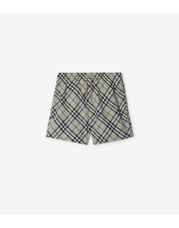 Schwimmshorts in Check