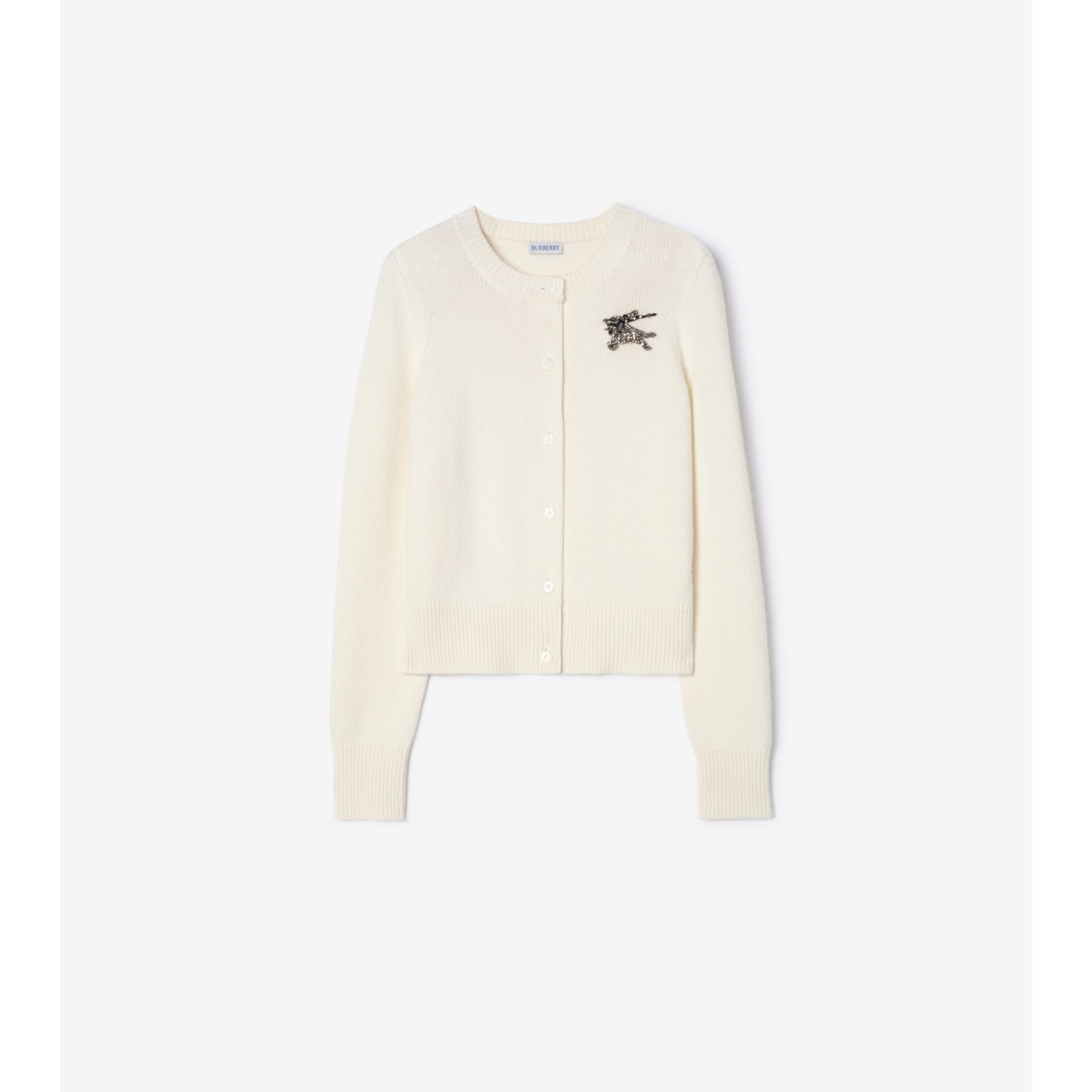 Knight Wool Cashmere Cardigan - thumbnail 4