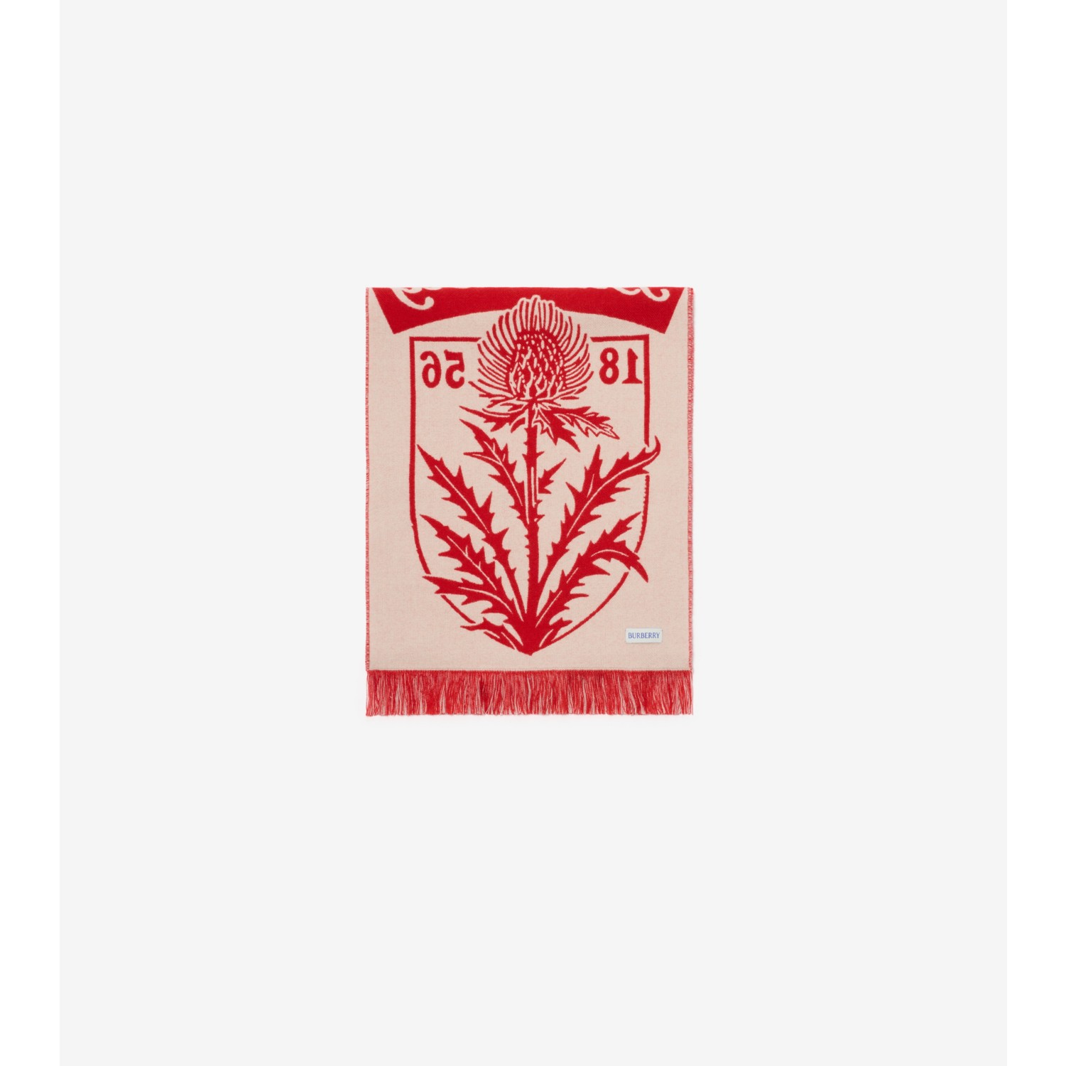 Thistle Shield Wool Scarf
