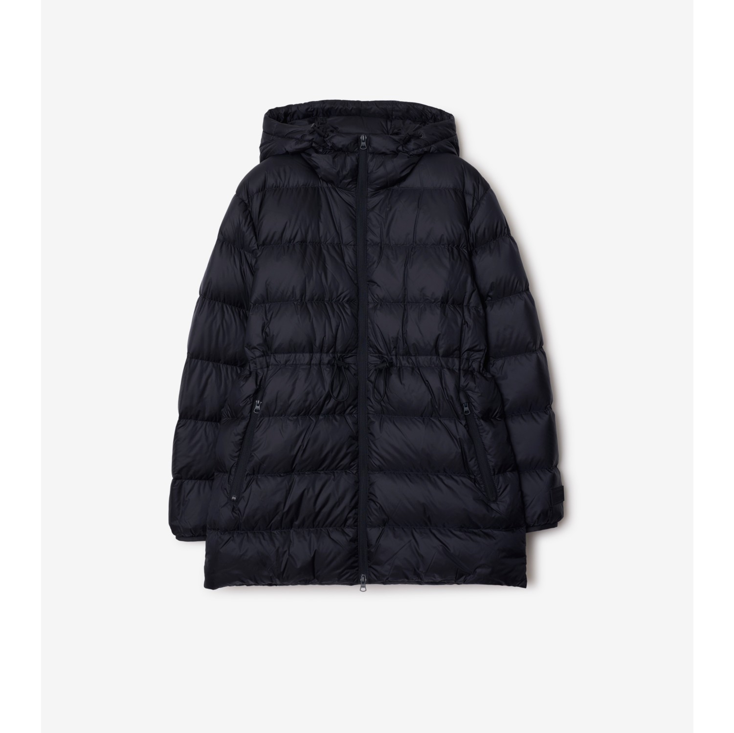 Nylon Puffer Jacket in Indigo purple Women Burberry Official