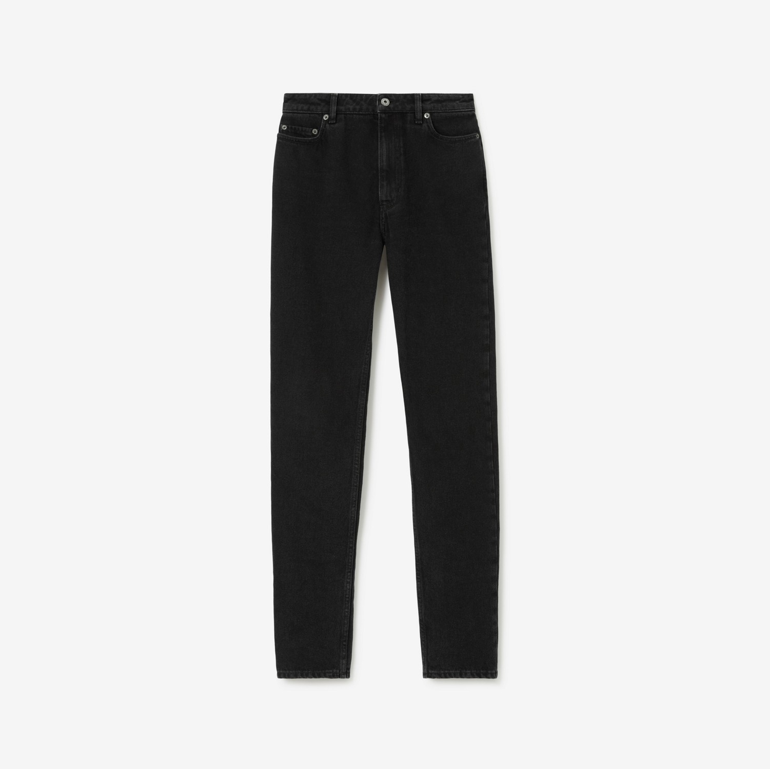 Calças jeans com corte slim (Grafite) - Mulheres | Burberry® oficial
