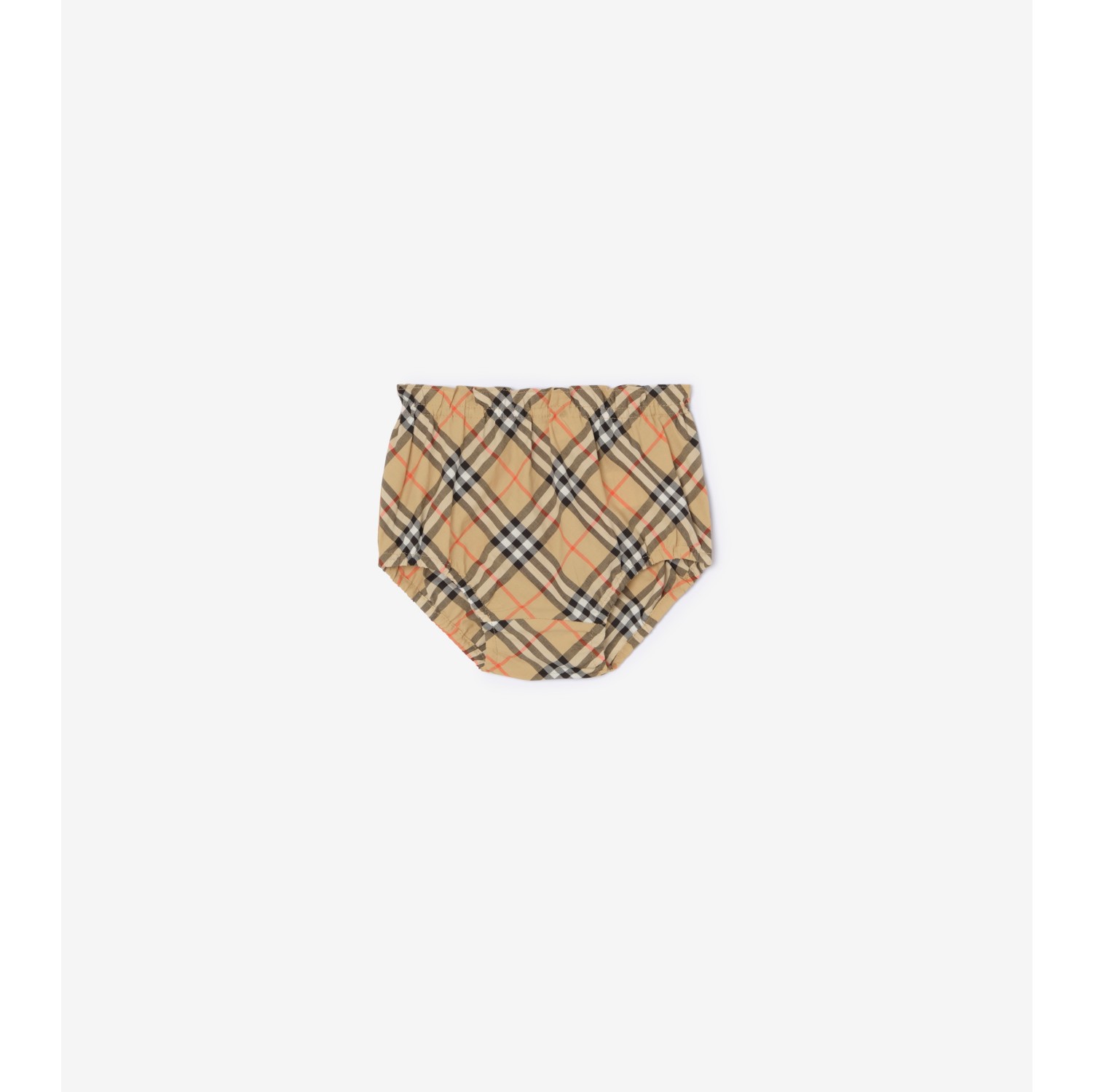 ♥BURBERRY ♥チェック柄ドレス 150A 美品 ナロー チェック カシミアスカーフ (サンドベージュ) | Burberry®公式