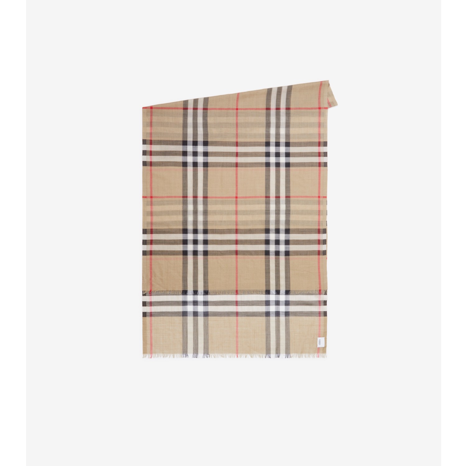 Burberry cashmere and silk scarf hotsell