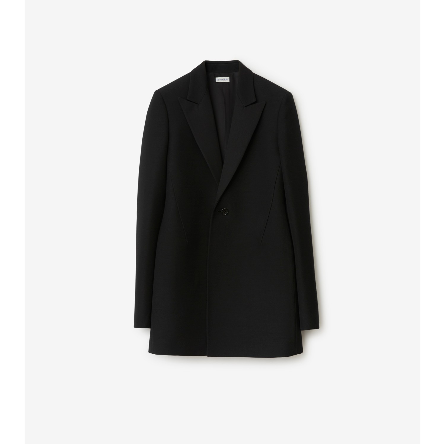 Women's Wool-Blend Tailored Topcoat