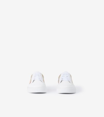 スニーカー Burberry SS25 White leather sneakers (8109170 A1462) Box leather sneakers in white - Burberry | Mytheresa