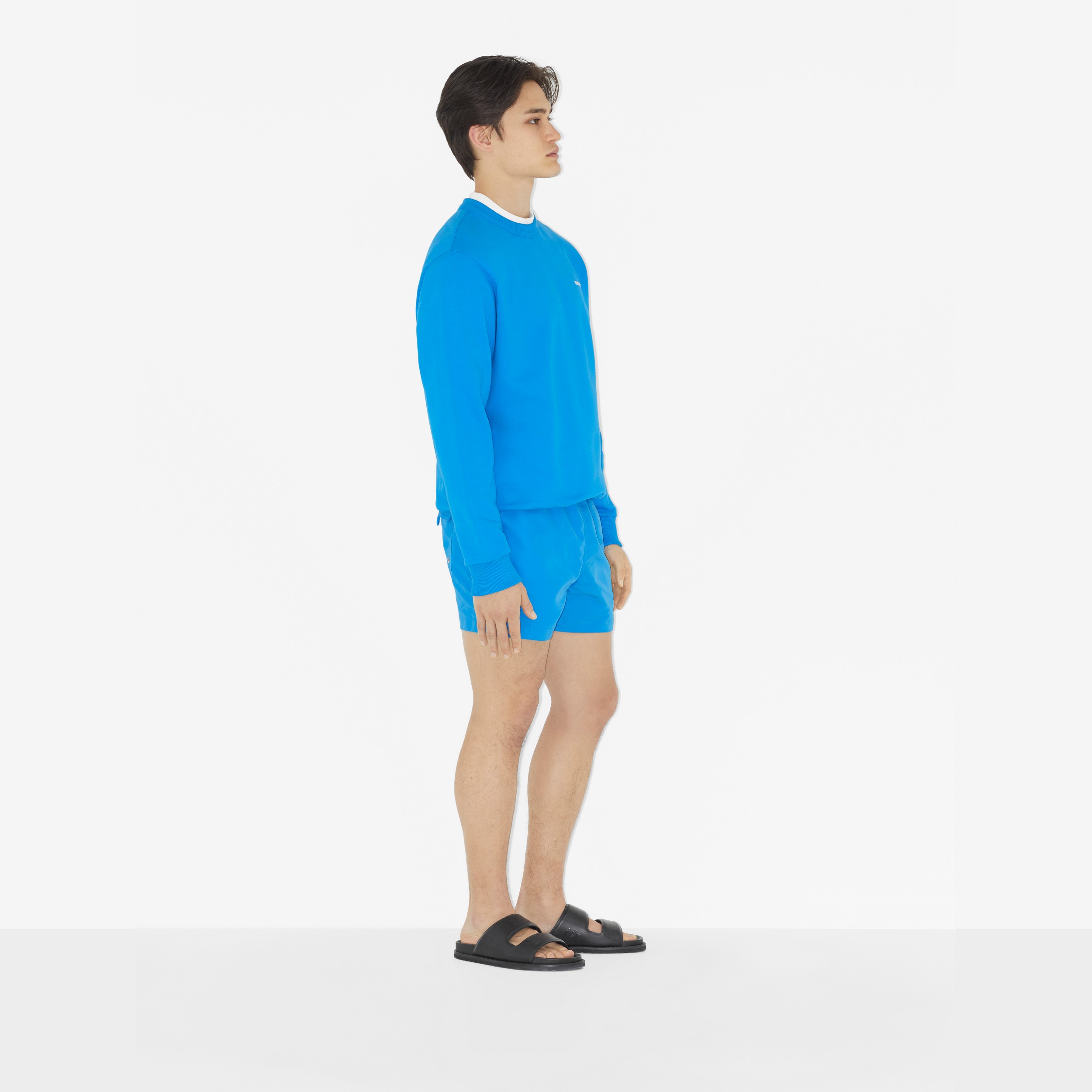 Sweat-shirt en coton à imprimé Ice Cream (Bleu Azur Vif) - Homme | Site officiel Burberry® - 3
