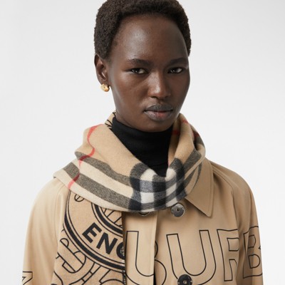 burberry cashmere scarf women