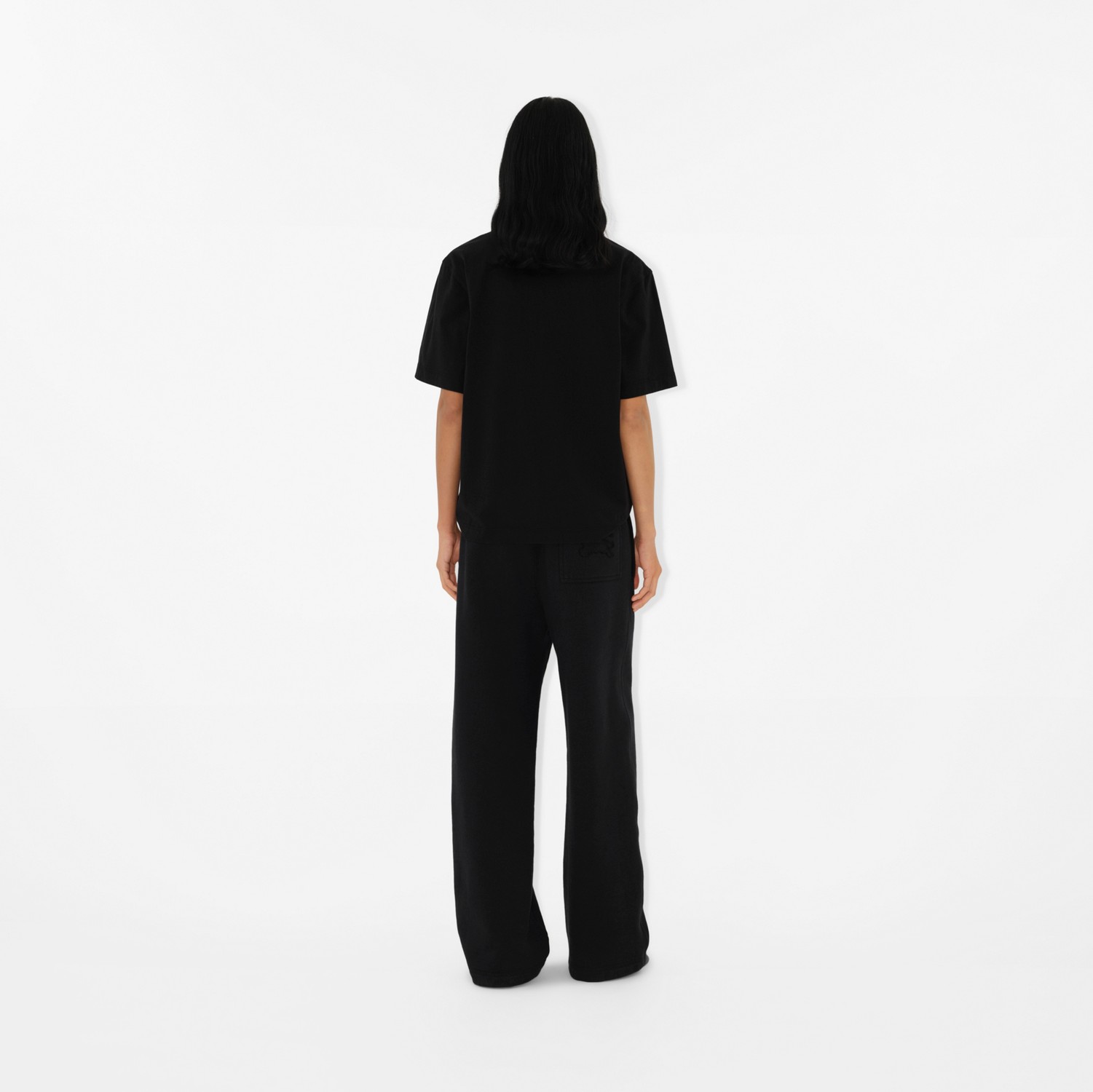 コットンTシャツ (ブラック) - ウィメンズ, コットン | Burberry コットンTシャツ (ブラック) - ウィメンズ, コットン | Burberry
