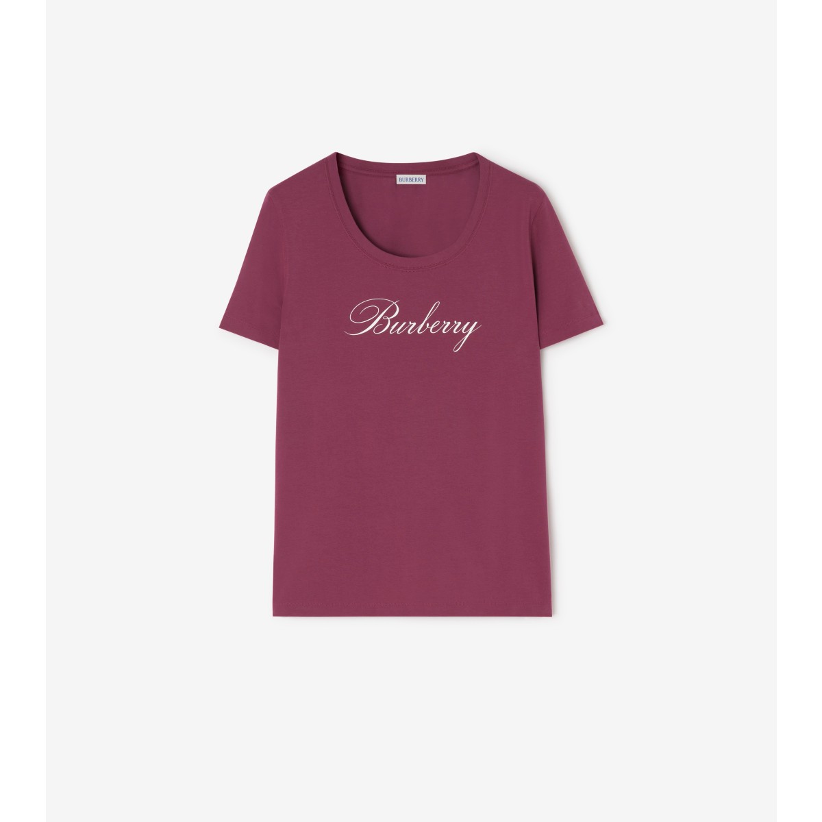  Printed Logo Stretch Cotton T-shirt