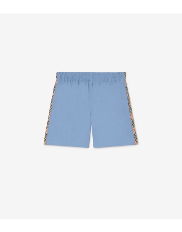 Check Trim Swim Shorts