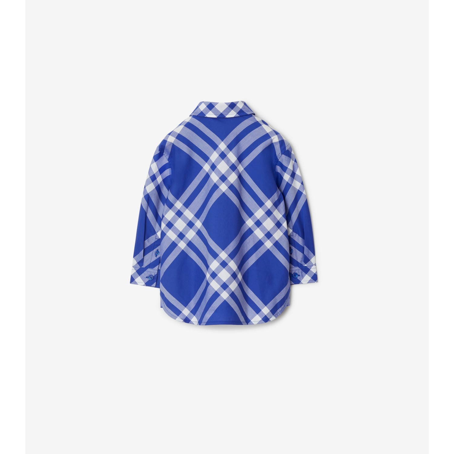 Camisa de algodão xadrez