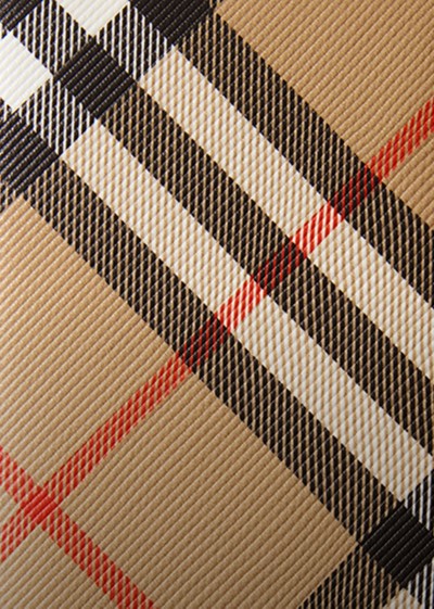 Carteira Check areia da Burberry