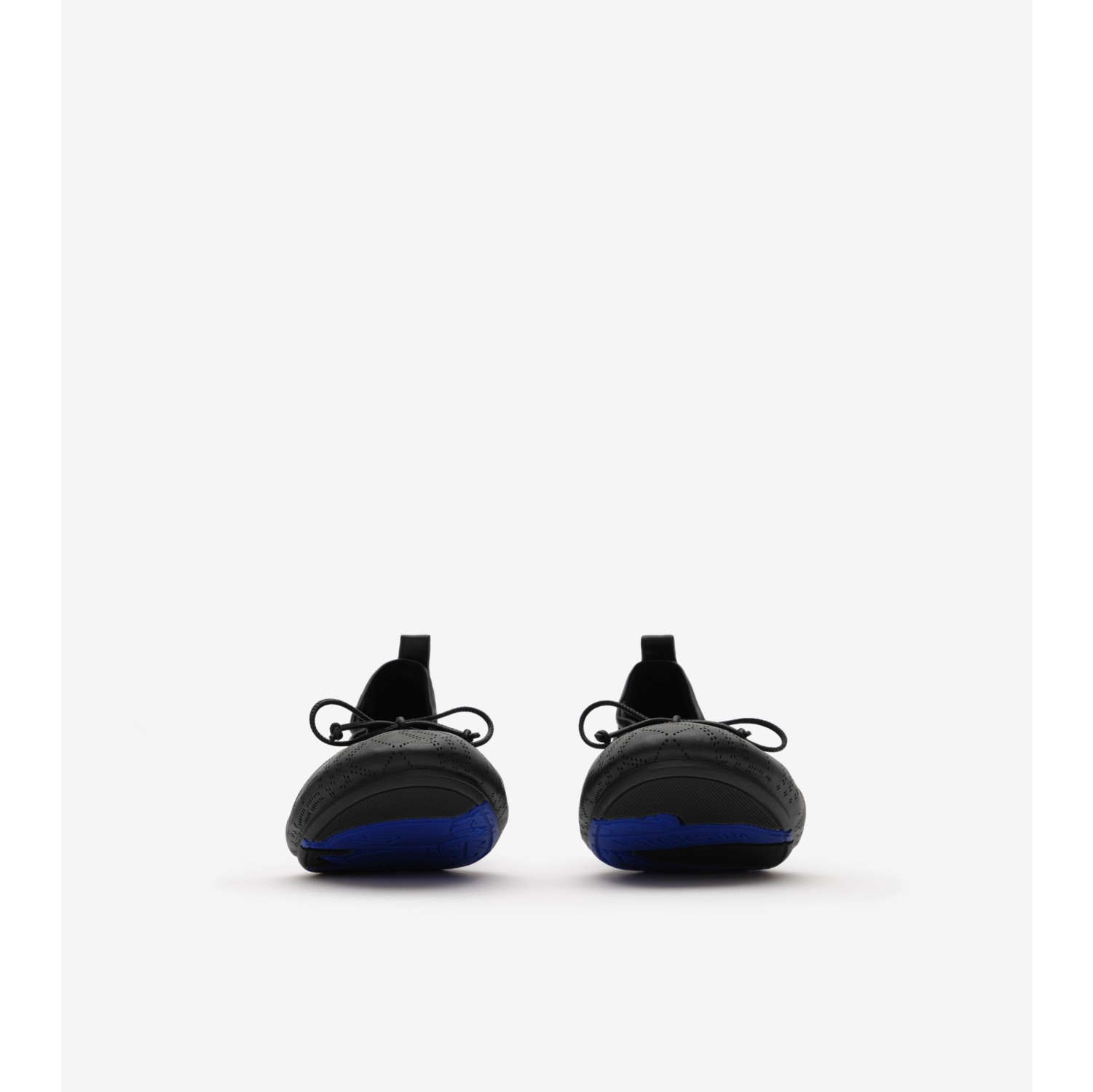 Check Leather Fawn Ballerinas​