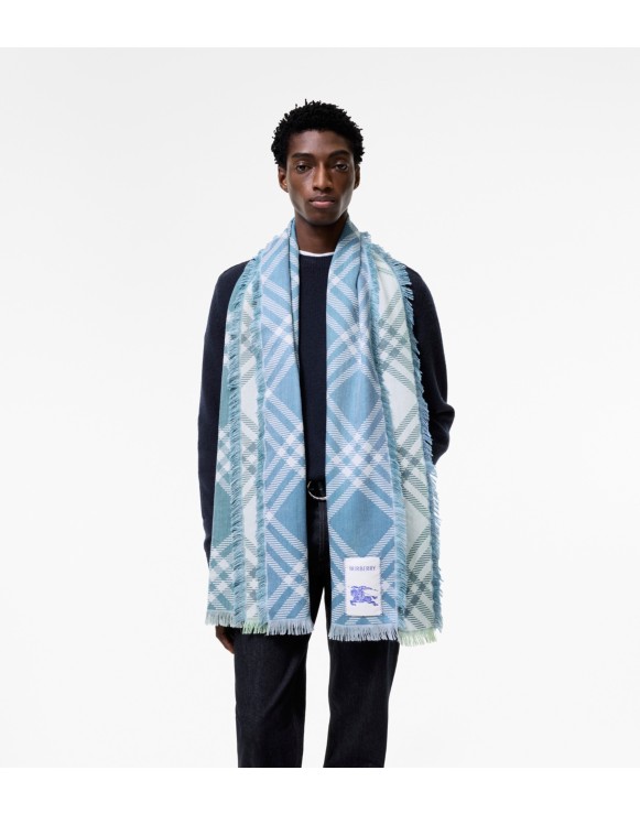 メンズ ライトウェイトスカーフ | Burberry® 公式サイト