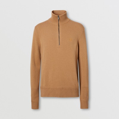 メンズ ニットセーター カーディガン バーバリー