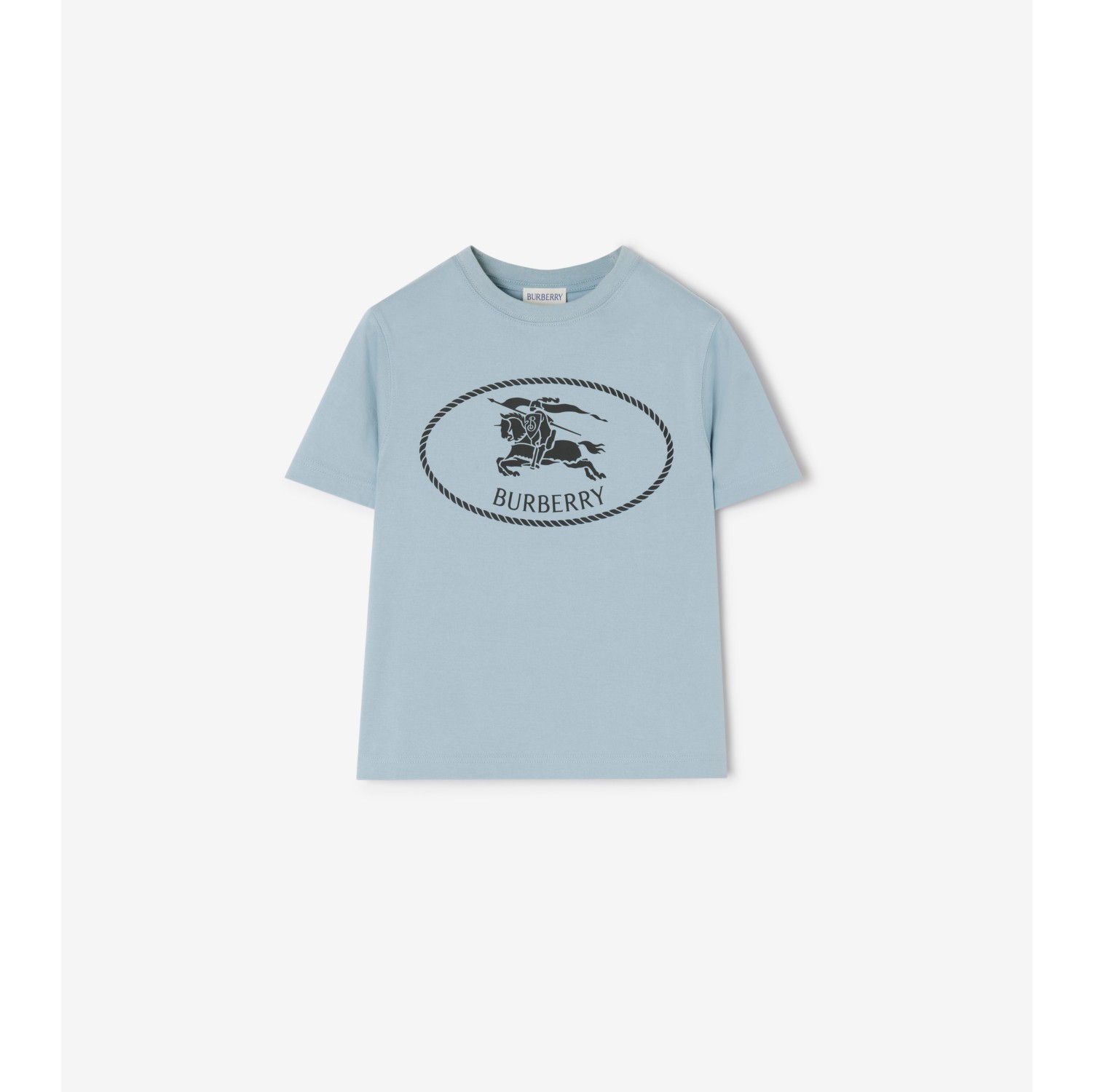 Knight Stamp Cotton T-shirt