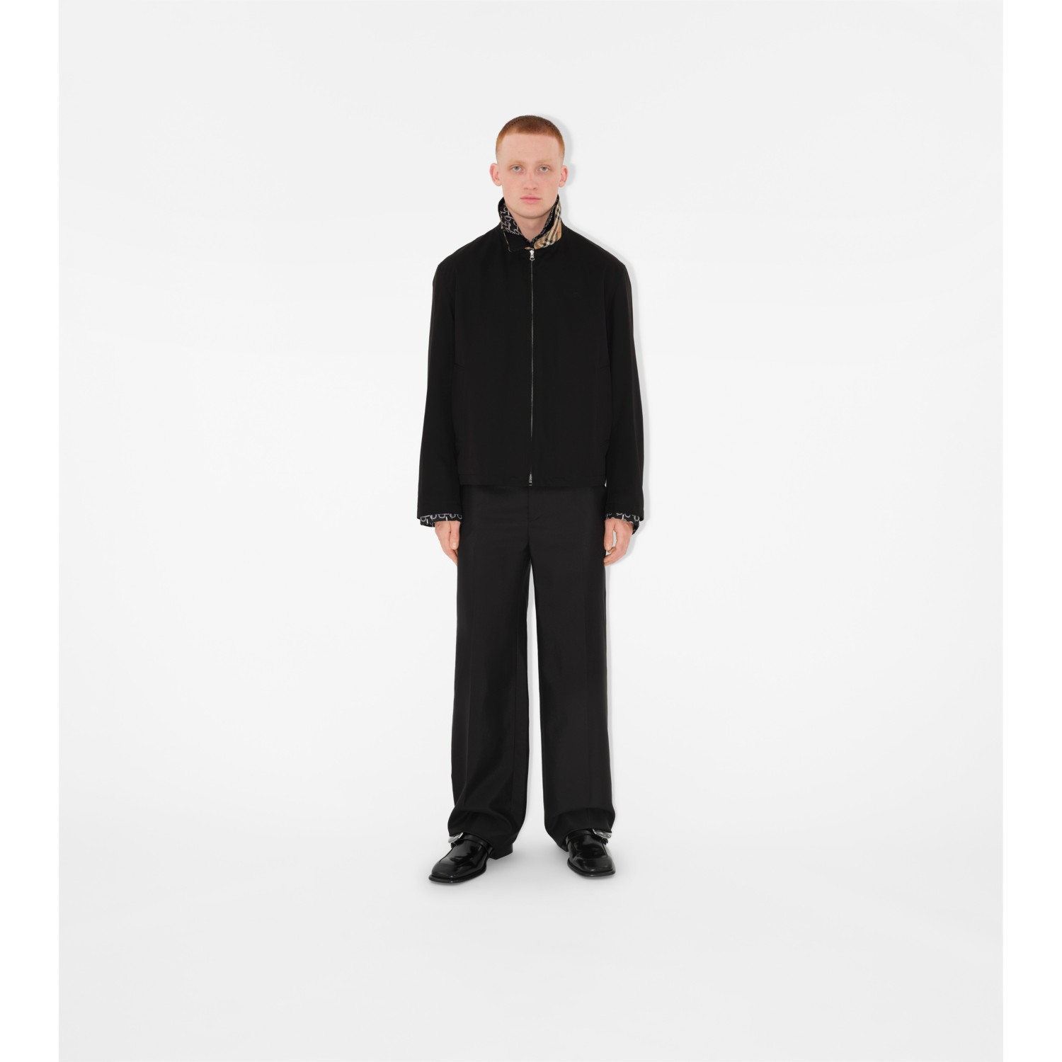 Gabardine Harrington Jacket - thumbnail 6