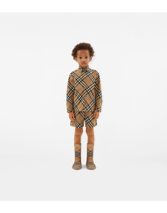 Check Rubber Marsh High Boots