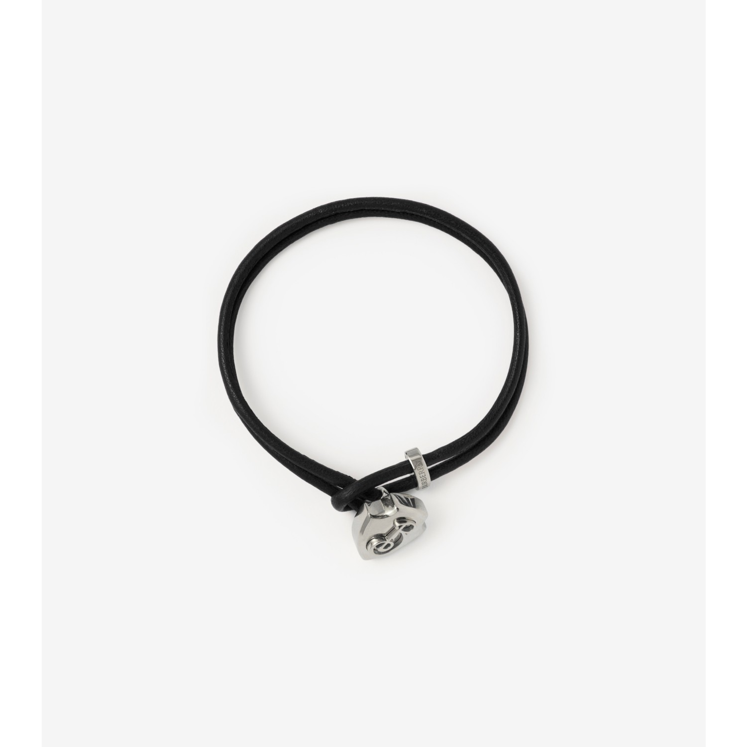 Pulsera en piel con B Shield