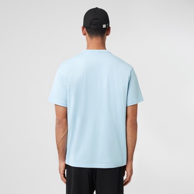 blue burberry t shirt