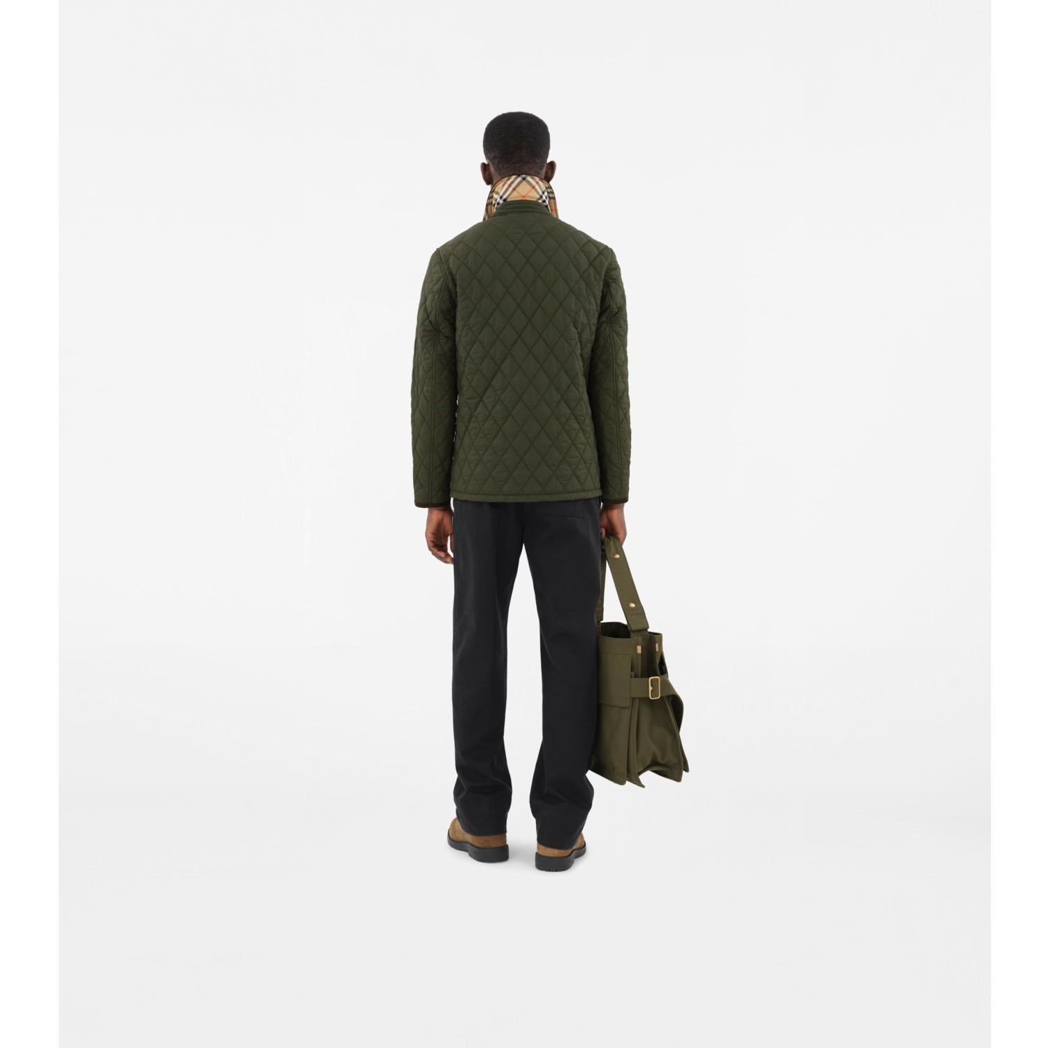 Veste de campagne matelassée en nylon