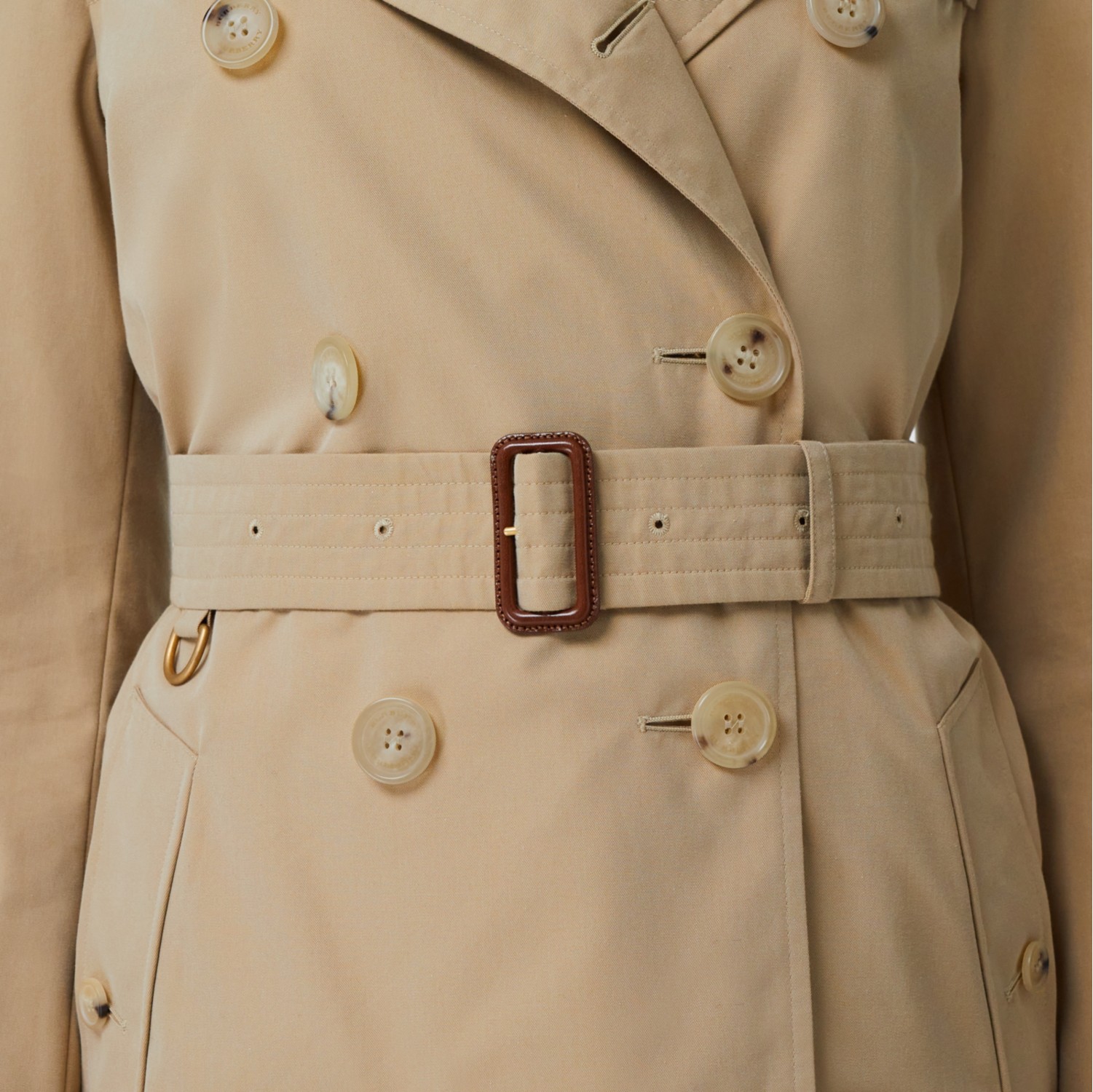 Long Trench Coat in Honey - Women