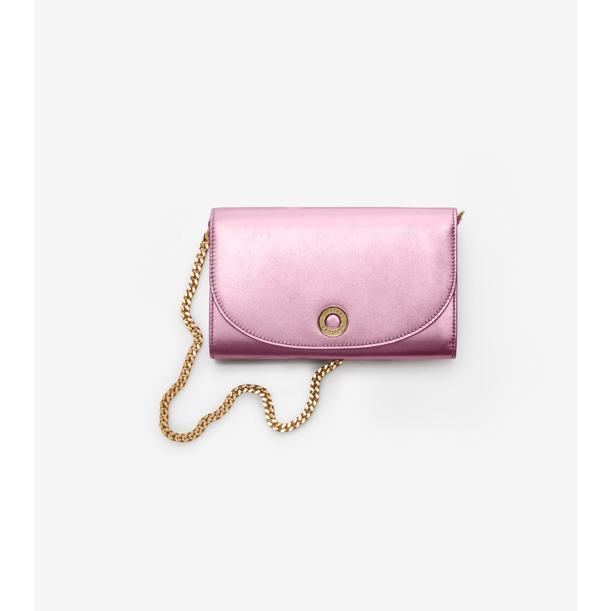  Metallic Chain Strap Wallet