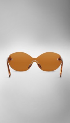 check detail square frame sunglasses