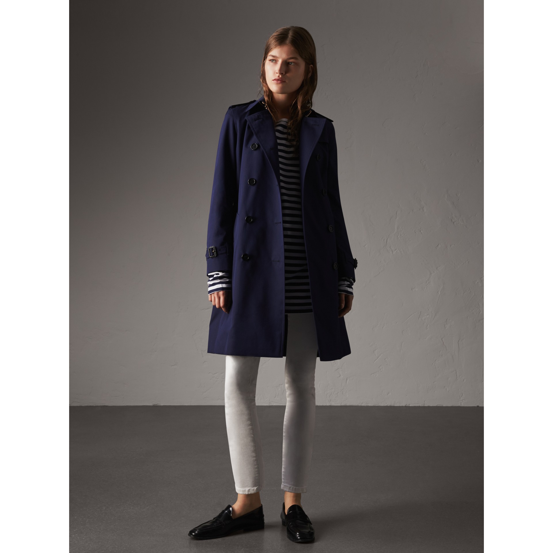 Cotton Gabardine Trench Coat | Burberry