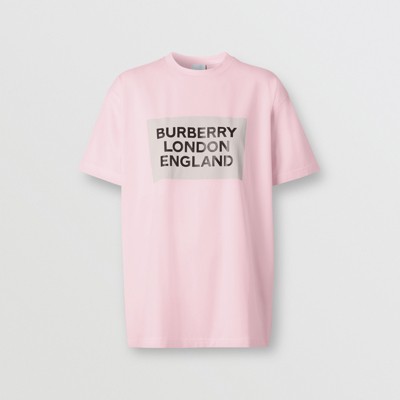 burberry pink t shirt