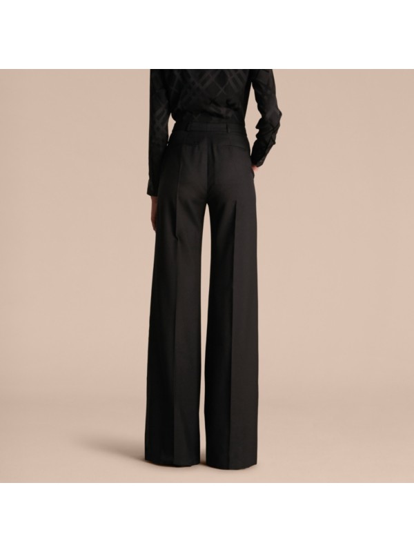 wool trousers women