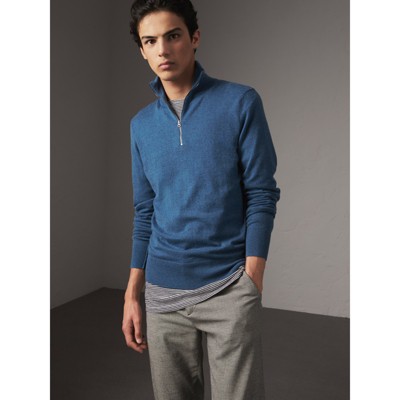 burberry sweater blue