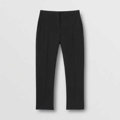 black pants with side stripe