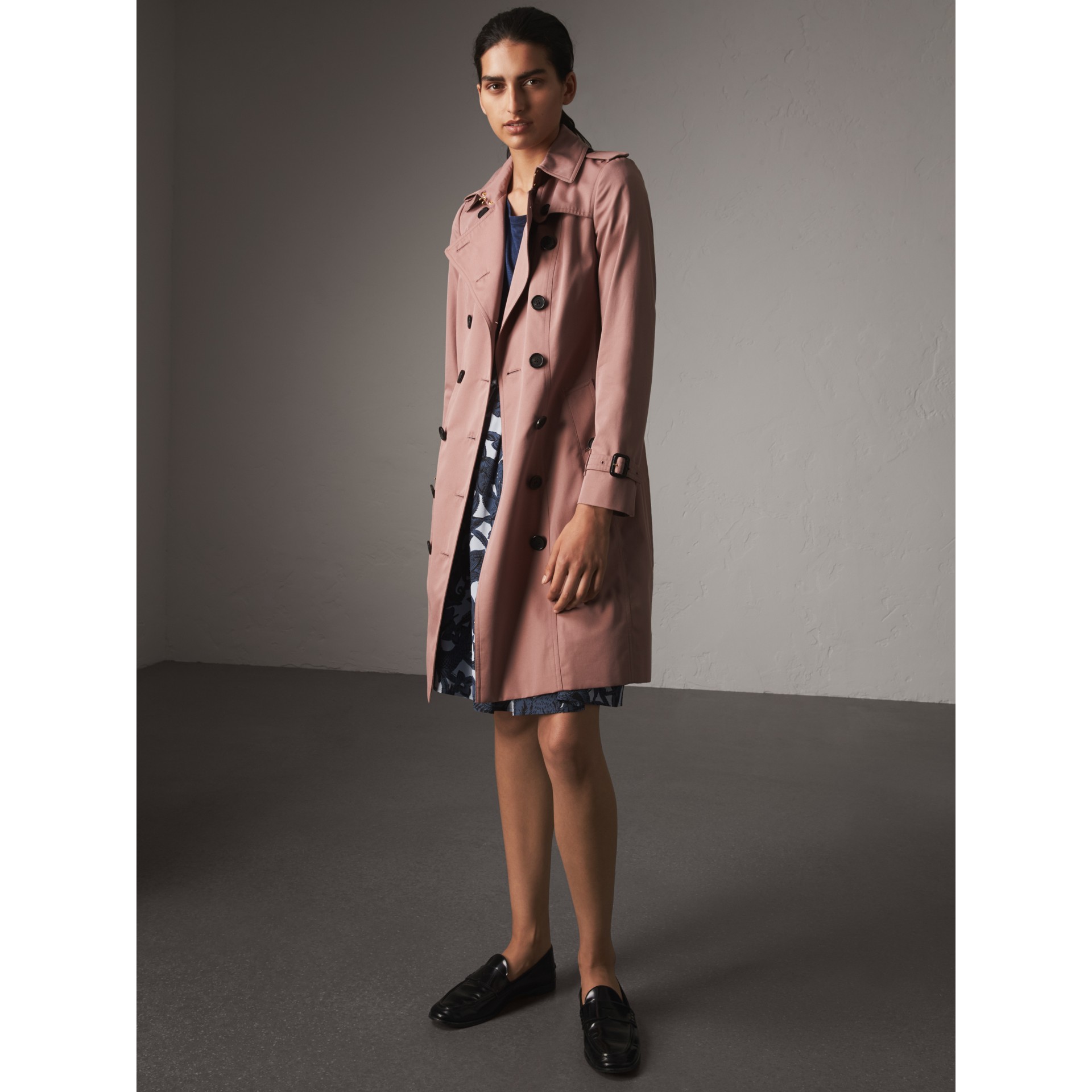 Cotton Gabardine Trench Coat | Burberry