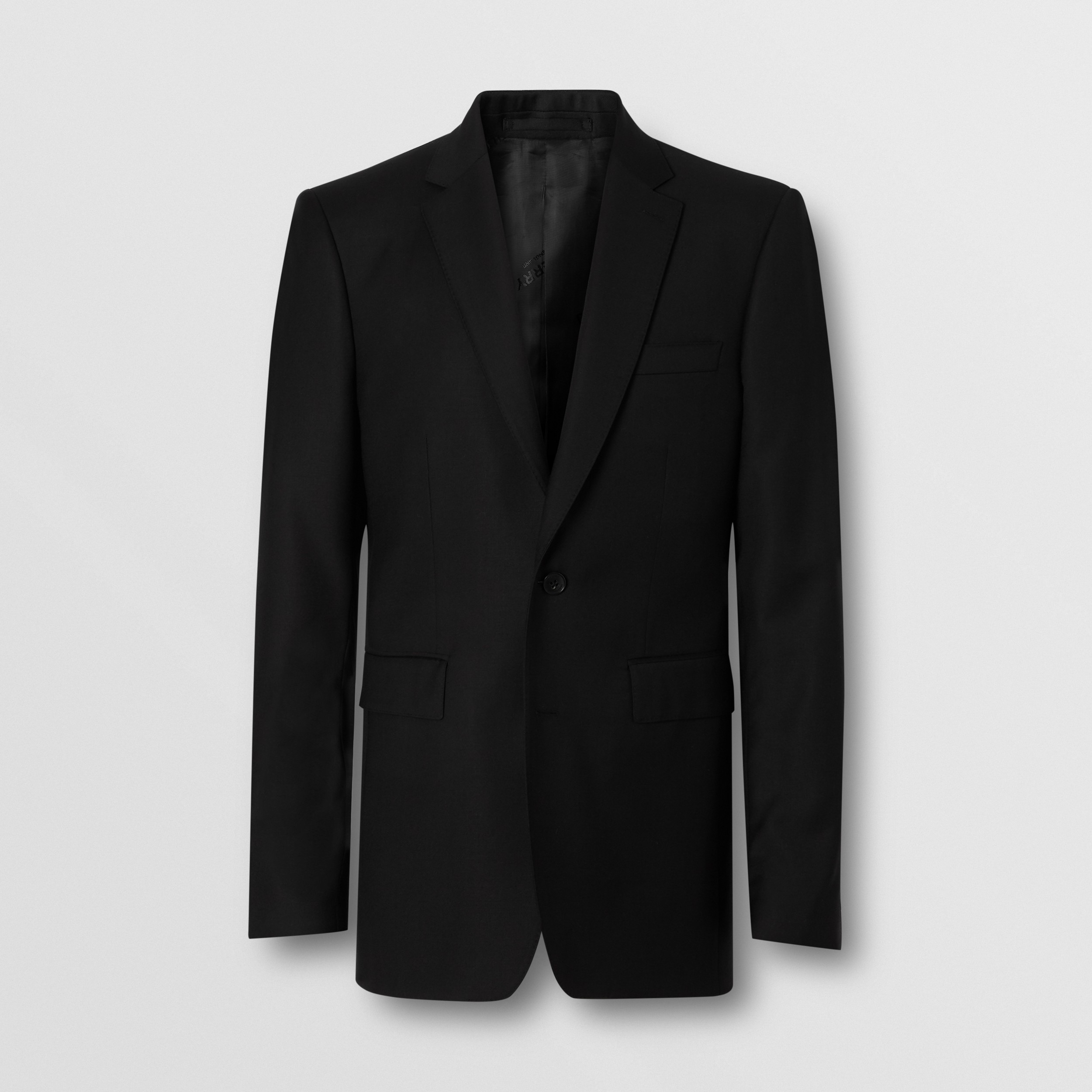 Burberry Wool Suit in Black for Men Mens Clothing Suits 