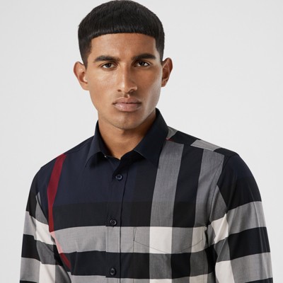 burberry poplin shirt